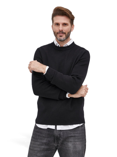 Džemper Samsoe Samsoe Gunan Crewneck Crna | M20200110