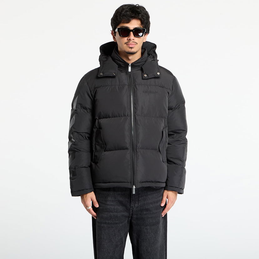 Pernata jakna Off-White Diag Arrow Down Jacket Crna | OMED066F25FAB0011010