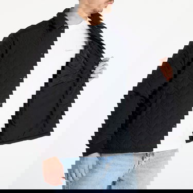 Jakna Urban Classics Quilted Overshirt Jacket Crna | TB7630-00007, 3