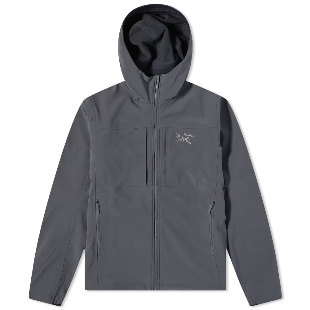 Jakna Arcteryx Gamma MX Hooded Softshell Jacket Siva | 24114-GC, 0