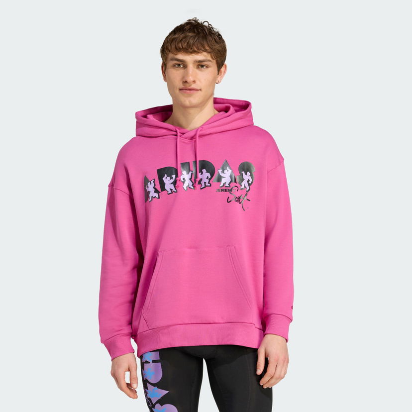Dukserice adidas Performance adidas x Jeremy Scott Hoodie Ružičasta | JL7625