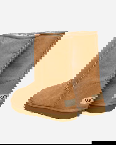 Tenisice i cipele UGG Classic Chestnut Smeđa | 5800-CHE, 4