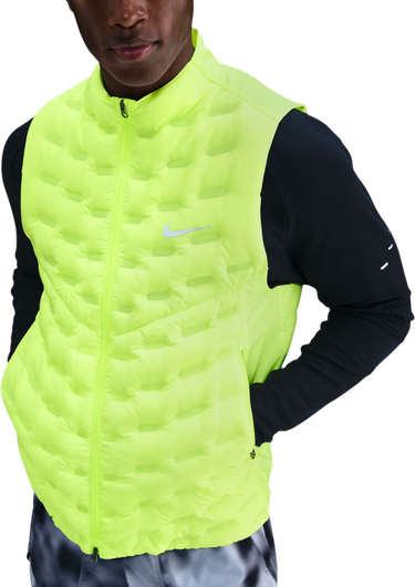 Prsluk Nike Padded Running Vest Therma-FIT ADV Repel AeroLoft Žuta | fb7542-702, 0