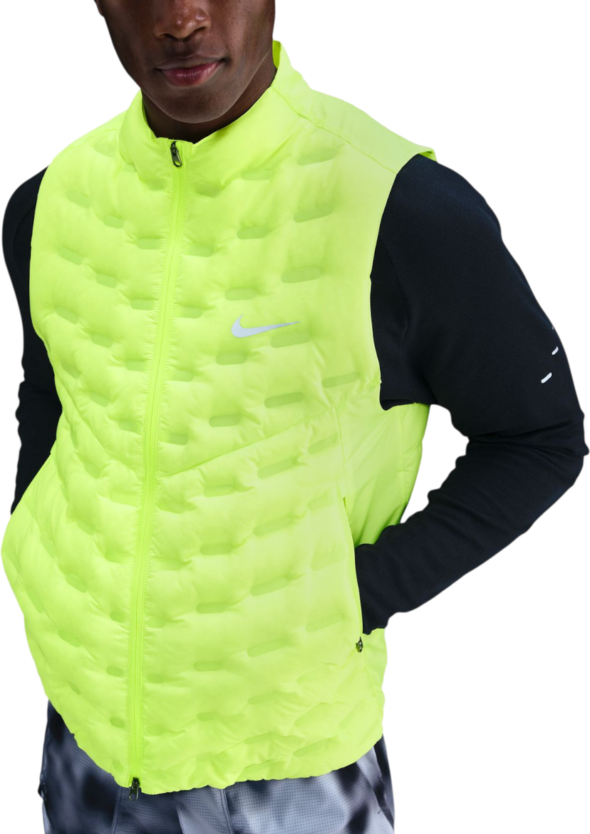 Prsluk Nike Padded Running Vest Therma-FIT ADV Repel AeroLoft Žuta | fb7542-702