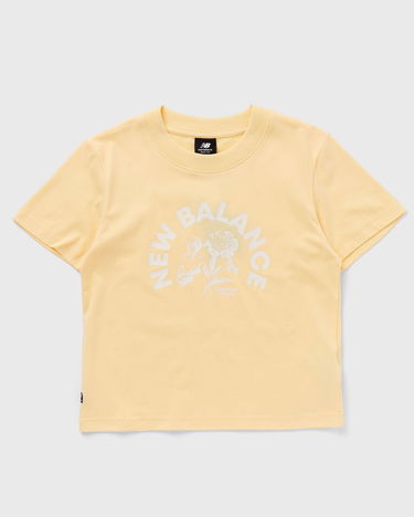 Majica kratkih rukava New Balance Bloomy Short Sleeve Boxy Tee Žuta | WT31554-RAW, 0
