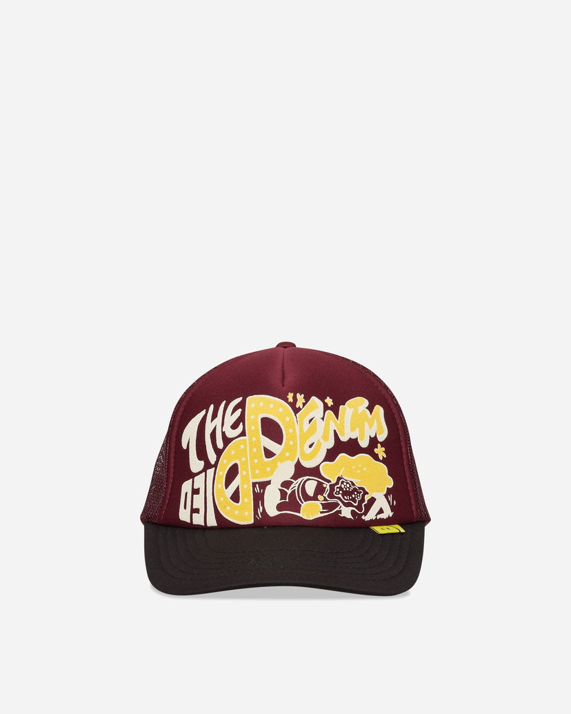 Kapa KAPITAL TH.D.D. Graphic Trucker Cap Crna | K2506XH547 BURGUNDYXBLK