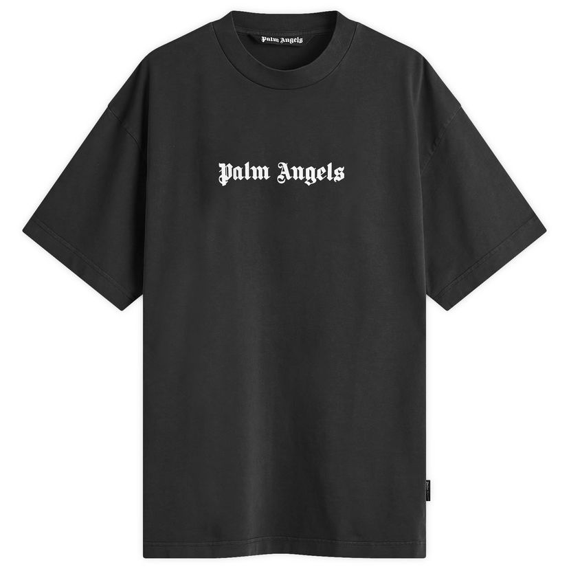 Majica kratkih rukava Palm Angels Classic Logo Slim T-Shirt Black Crna | PMAA089C99JER0031001