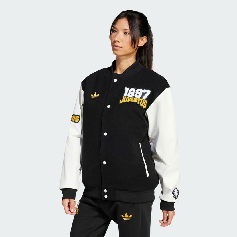 Bomber jakna adidas Performance Juventus VRCT Jacket Crna | JF0451