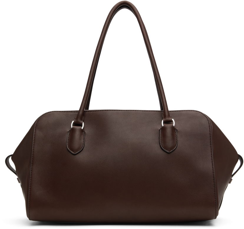 Ručna torbica The Row Bowling Bag Smeđa | W1698-L72