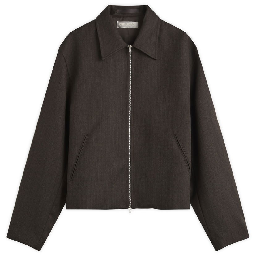 Jakna OUR LEGACY Our Legacy Wool Mini Jacket Smeđa | M4250MH