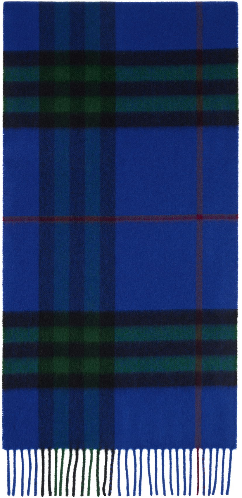 Šal Burberry Burberry Check Cashmere Scarf Plava | 8112630