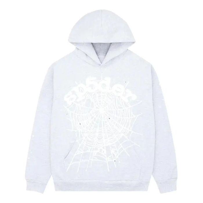 Dukserice Sp5der Spider OG Web Hoodie Siva | 2406-1FW230106OWH-HEAT