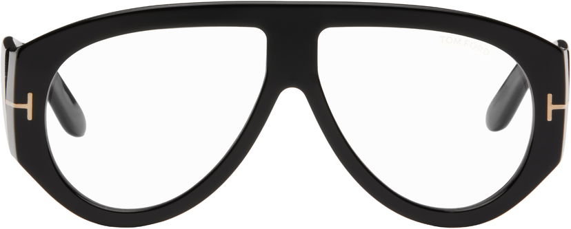 Sunčane naočale Tom Ford Aviator Blue Block Glasses Crna | FT5958-B_60001
