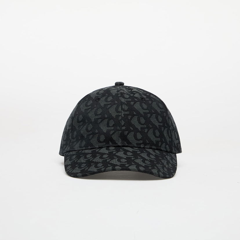 Kapa CALVIN KLEIN Calvin Klein Jeans Logo Jacquard Baseball Cap Crna | LV04G5066G UB1