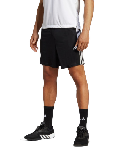 Kratke hlače adidas Performance Essentials Piqué 3-Stripes Training Shorts Crna | IB8111