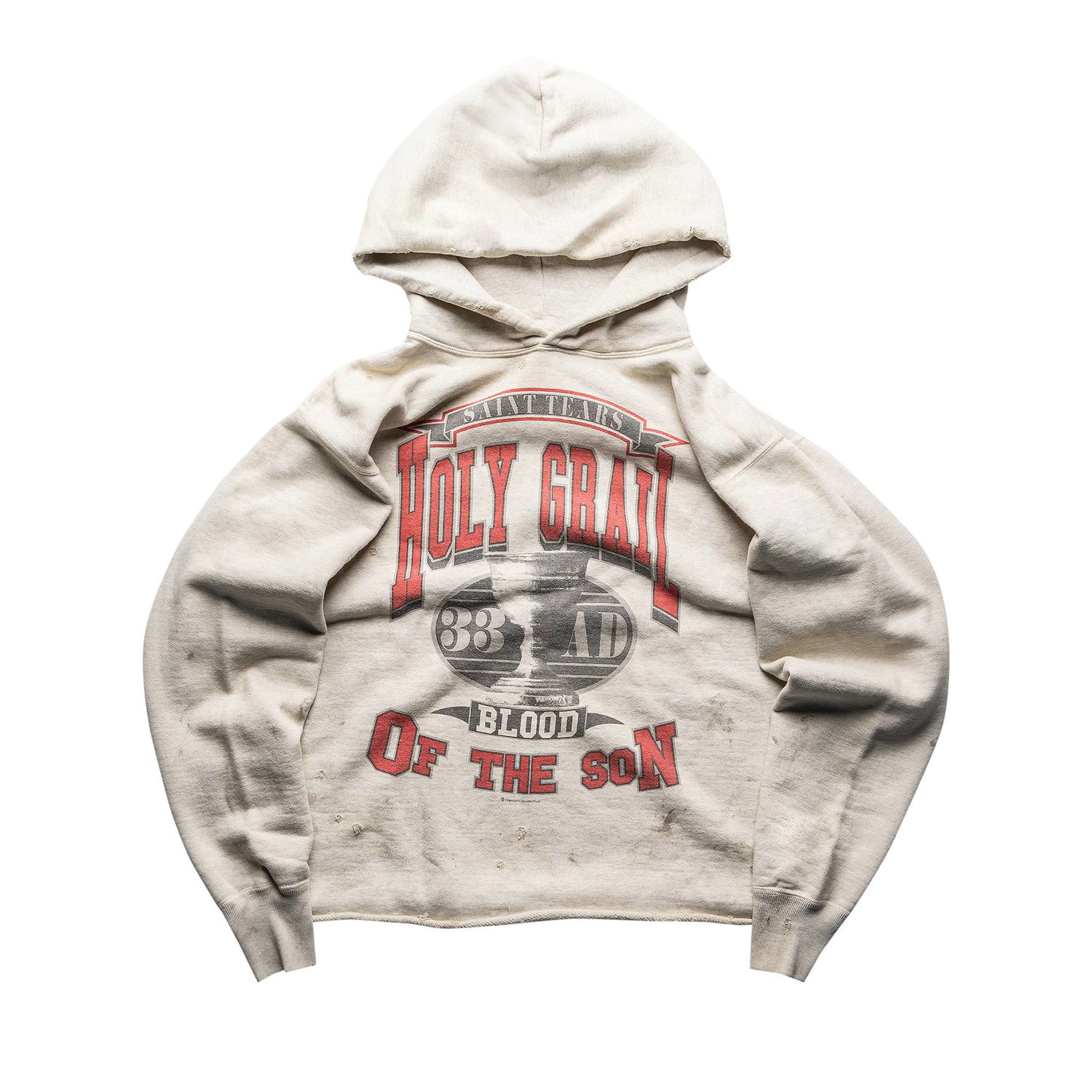 Dukserice Saint Michael Holy Grail Hoodie Bež | SM A22 0000 052, 1