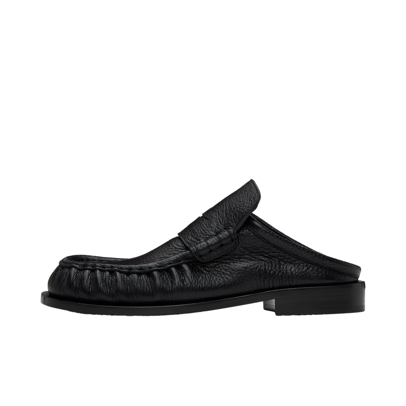Tenisice i cipele Dries Van Noten Leather Slip-on Loafers Crna | MS242-1326
