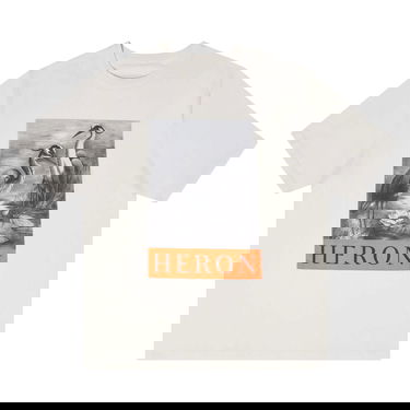 Majica kratkih rukava HERON PRESTON Graphic Print T-Shirt Bijela | HMAA032C99JER0030110, 1