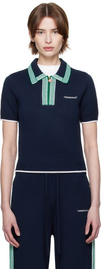 Casablanca Knit Tennis Polo