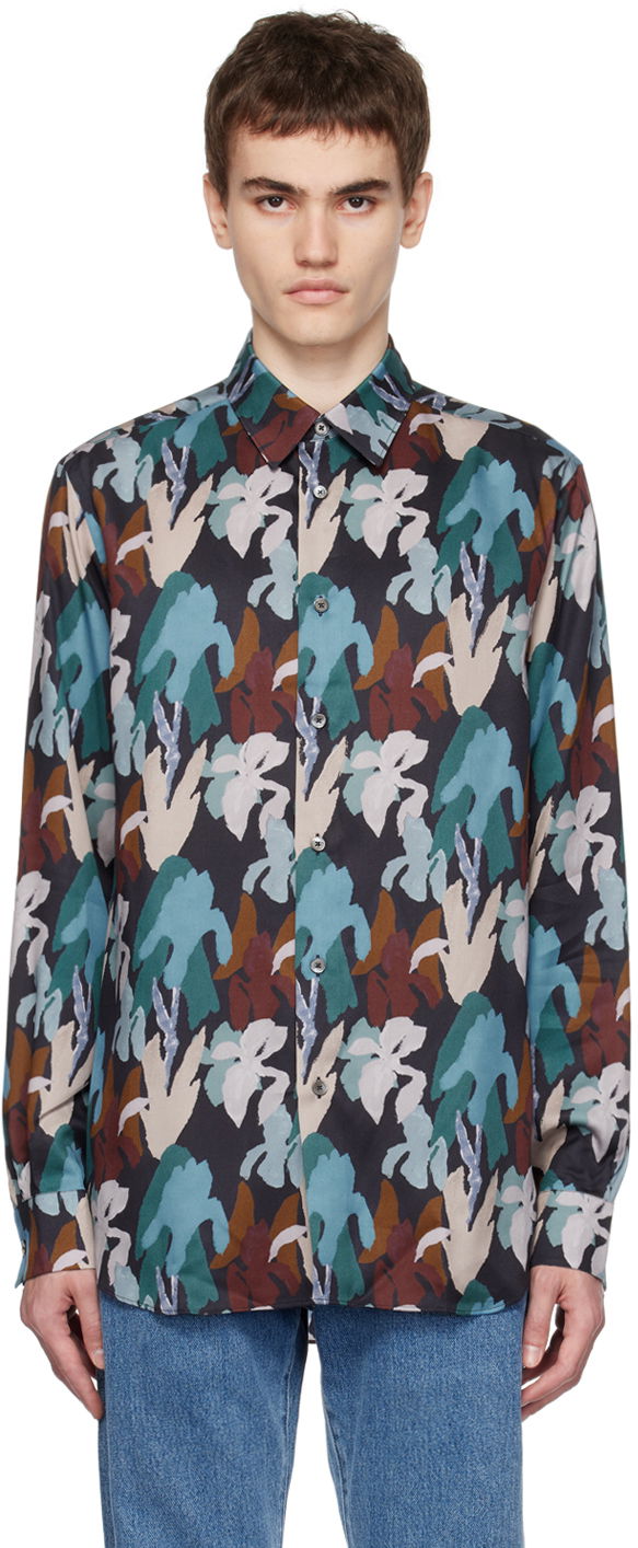 Košulja Paul Smith Paul Smith Floral Print Shirt Višebojno | M1R-901U-L02070