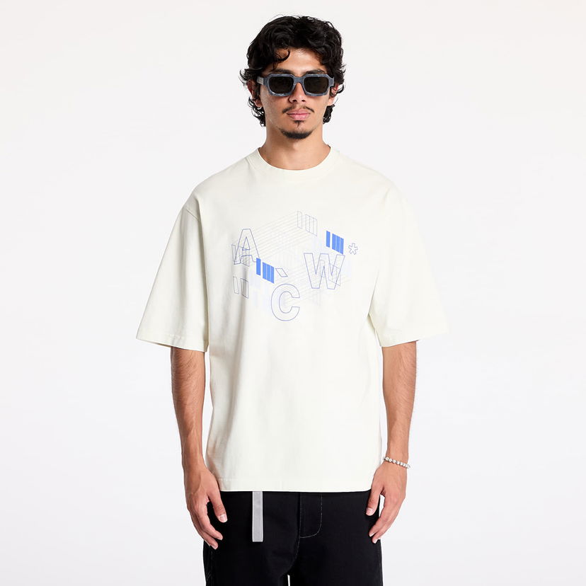 Majica kratkih rukava A-COLD-WALL* Schematic T-Shirt Beige Bone Bijela | ACWMTS198 Beige