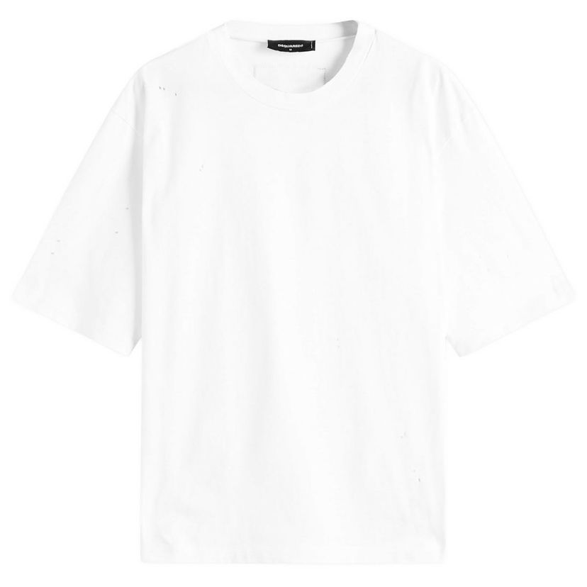 Majica kratkih rukava DSQUARED2 Dsquared2 Loose Fit T-Shirt, Size Large Bijela | S74GD1408-S24583-100