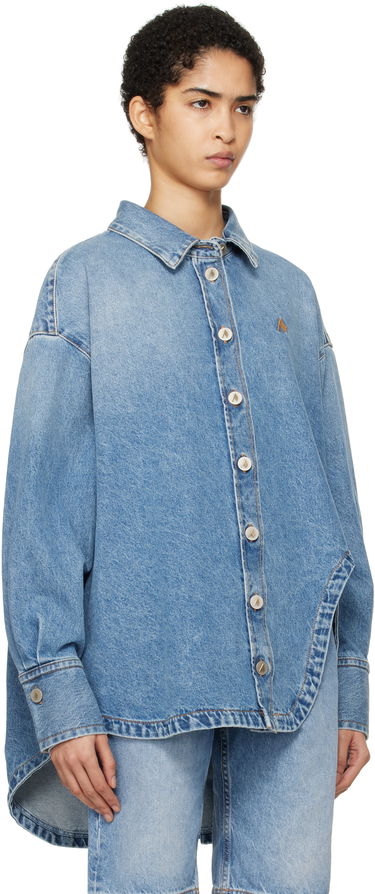 Košulja The Attico Attico Diana Denim Shirt Plava | 250WCB00068 DDD085AA, 3