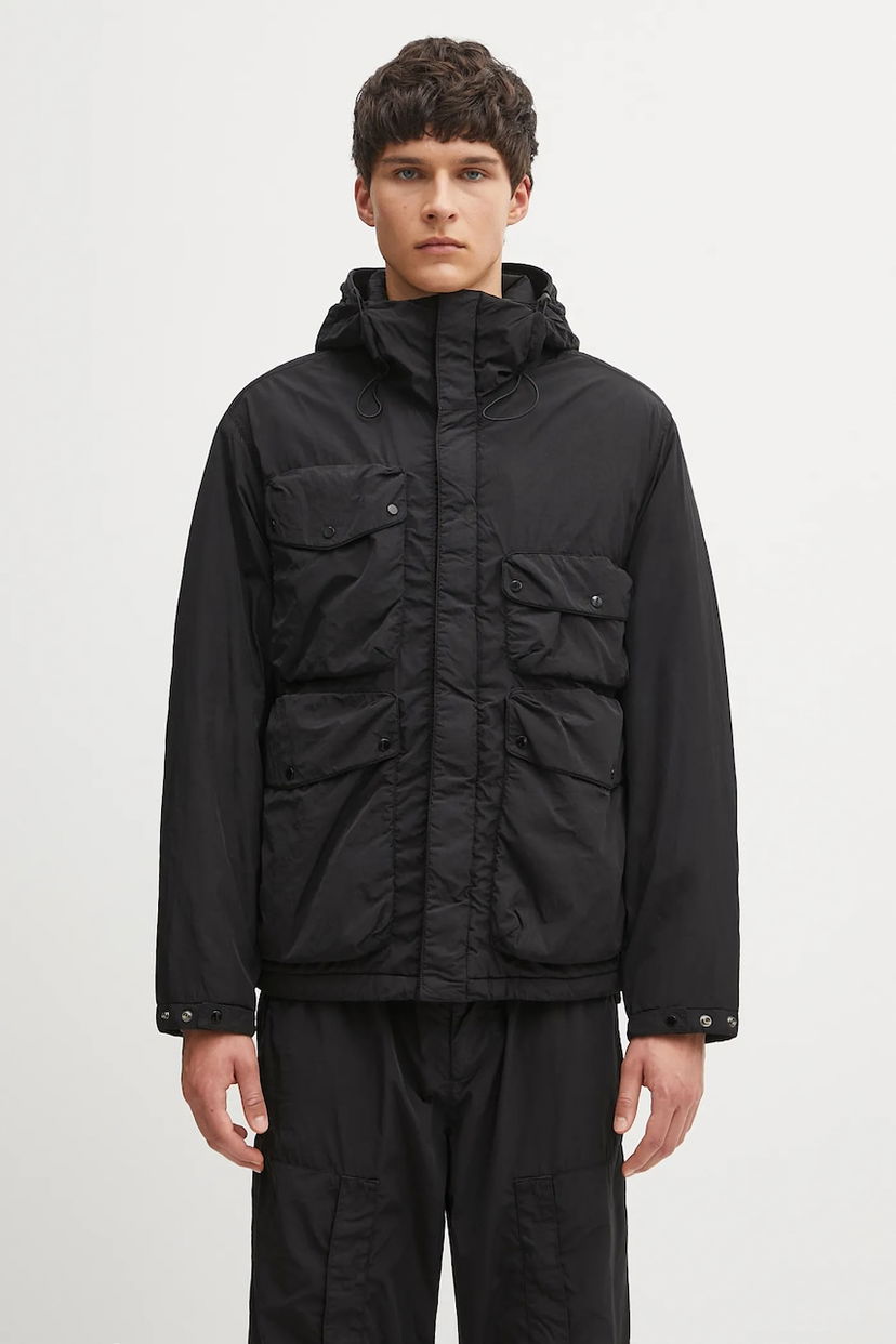 Jakna C.P. Company C.P. Company Hooded Pocket Jacket Crna | 19CMOW010A005904G