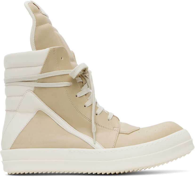Tenisice i cipele Rick Owens Rick Owens Hollywood Geobasket Bež | RR01E5894 LCHLCO