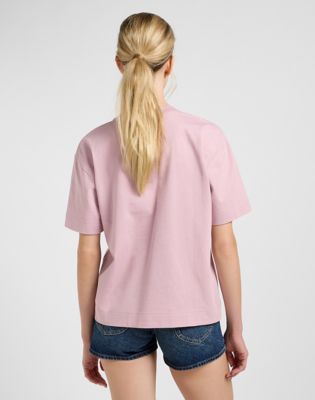Majica kratkih rukava Lee Lee Pocket T-Shirt Size XS Ružičasta | 112363619