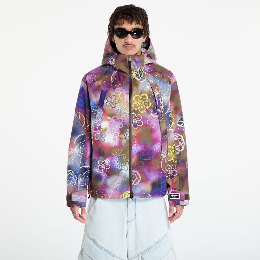Vjetrovka KENZO KENZO x FUTURA 2000 Short Windbreaker Višebojno | FF65BL1779ND.50