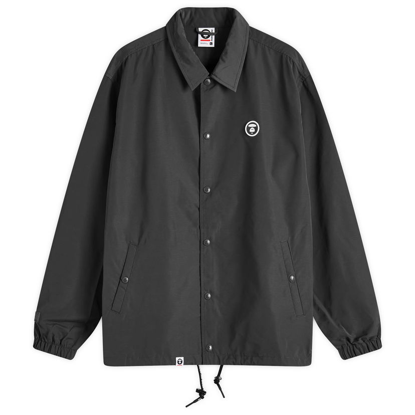 Vjetrovka AAPE by A Bathing Ape AAPE Now Lightweight Coach Jacket Crna | AAPLJM7662XXNBKX
