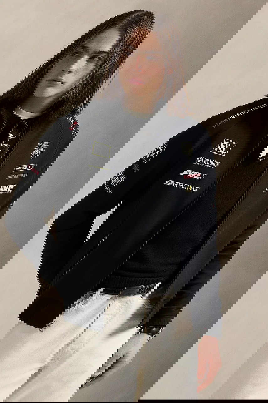 Bomber jakna Polo by Ralph Lauren Polo Ralph Lauren Long Sleeve Racing Jacket Crna | 710972339, 0