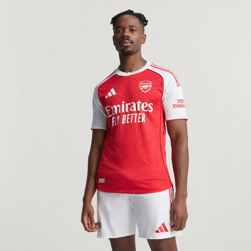 Dres adidas Performance Arsenal 25/26 Authentic Home Jersey Crvena | JI9516