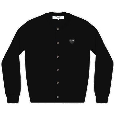Džemper Comme des Garçons PLAY Heart Cardigan Crna | AZ N023 051 1, 0
