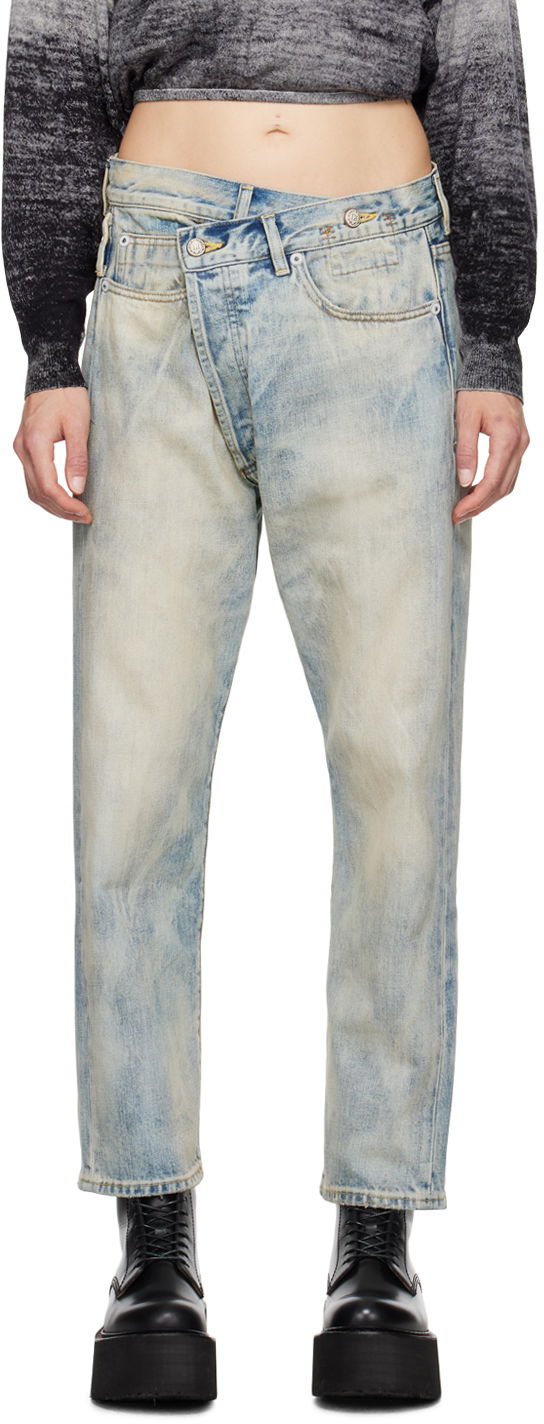 Jeans R13 R13 Crossover Jeans Plava | R13W2048 D218A