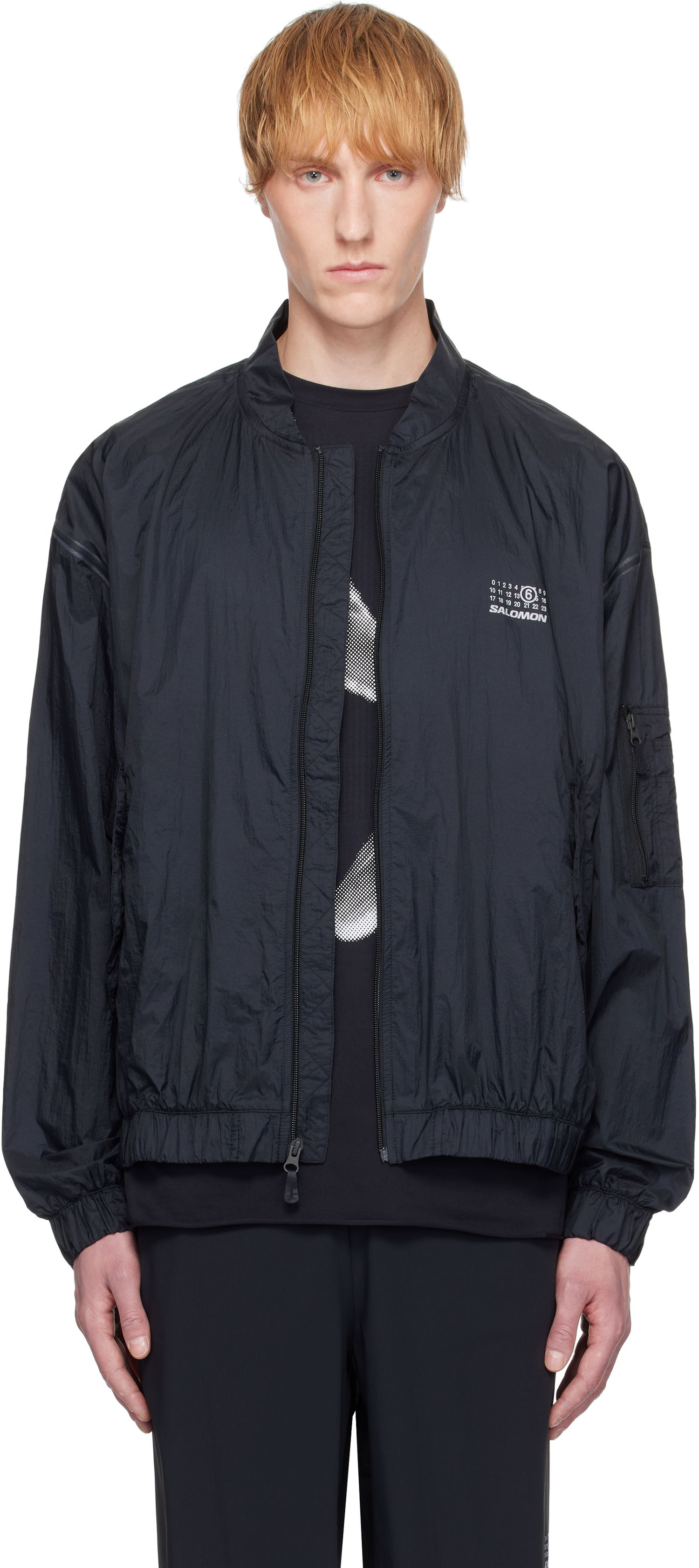 Bomber jakna Maison Margiela MM6 Maison Margiela Salomon Edition Sports Bomber Jacket Crna | SH0AM0056 M35418, 0