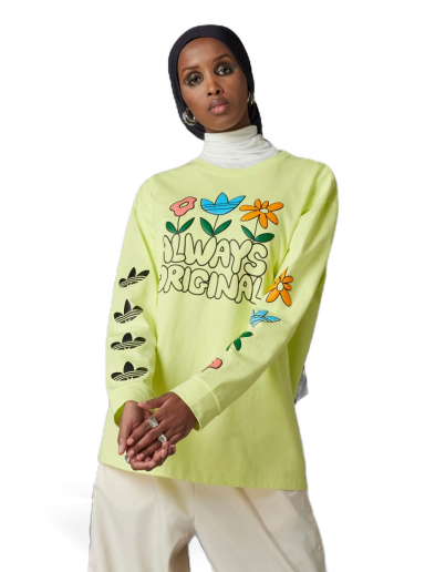 Majica kratkih rukava adidas Originals Always Original Graphic Tee Žuta | HC5428