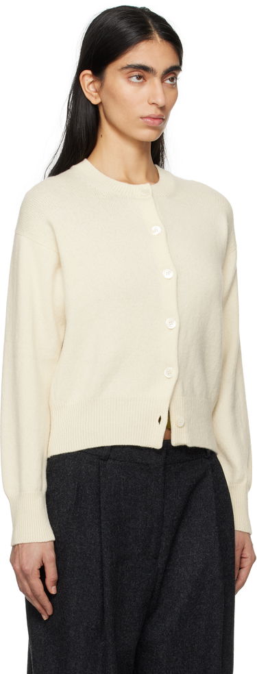 Džemper &Daughter &Daughter Ada Crewneck Cardigan Bijela | HKN03905, 1