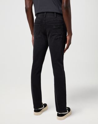 Jeans Wrangler Larston High Stretch Slim Tapered Jean 40 x32 Crna | 112371657:40:32, 1