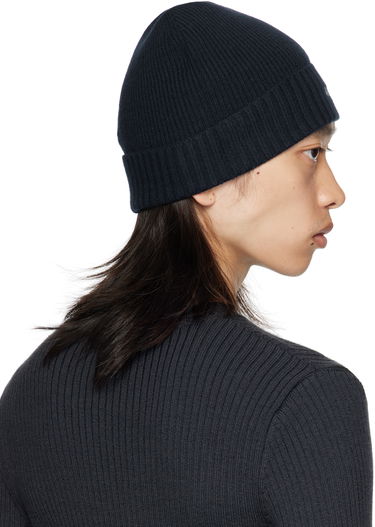 Kapica A.P.C. A.P.C. Colin Ribbed Knit Beanie Crna | WVBCZ-M25091, 2