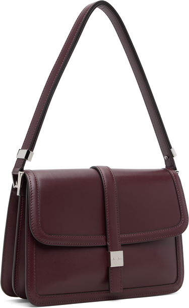 Torba za rame Max Mara Bianca Leather Shoulder Bag Tamnocrvena | 2524516172600, 1