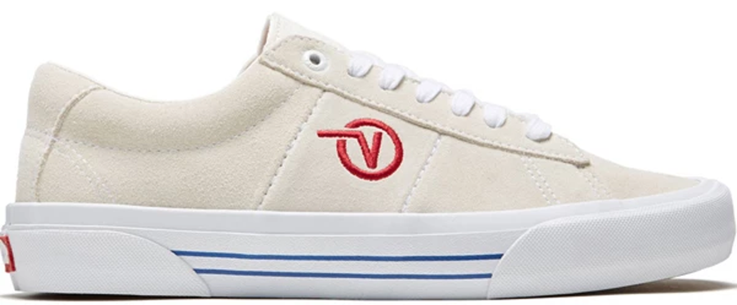 Tenisice i cipele Vans Saddle Sid Pro Marshmallow Racing Red Bijela | VN0A4BTBOXS, 0