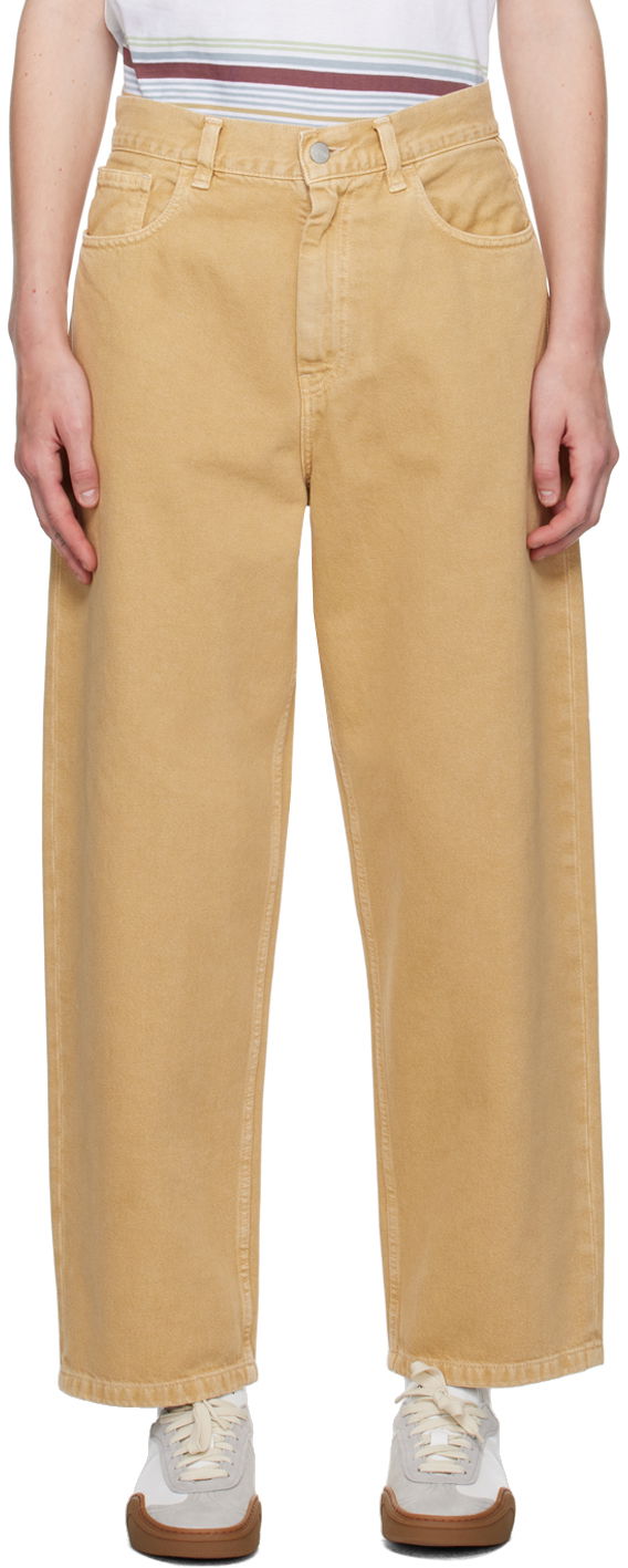 Jeans Carhartt WIP Relaxed Fit Jeans Bež | I033746 1YH4J