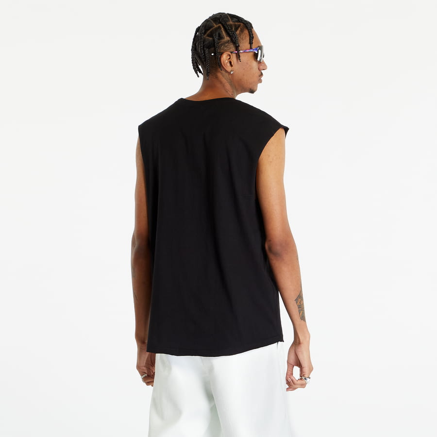 Majica bez rukava Urban Classics Open Edge Sleeveless Tee Crna | TB1562-00007, 1