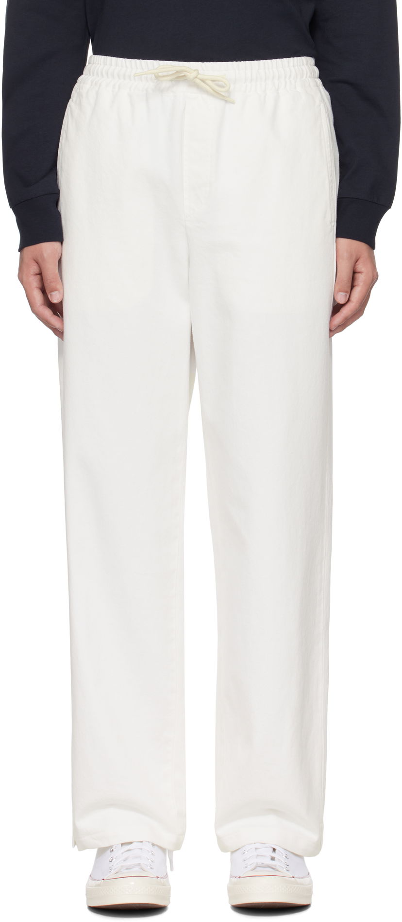 Hlače A.P.C. Vincent Off-White Casual Trousers Bijela | COGZV-H08418