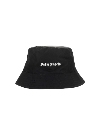 Šešir Palm Angels Logo Bucket Hat Crna | PWLA011C99FAB0011001