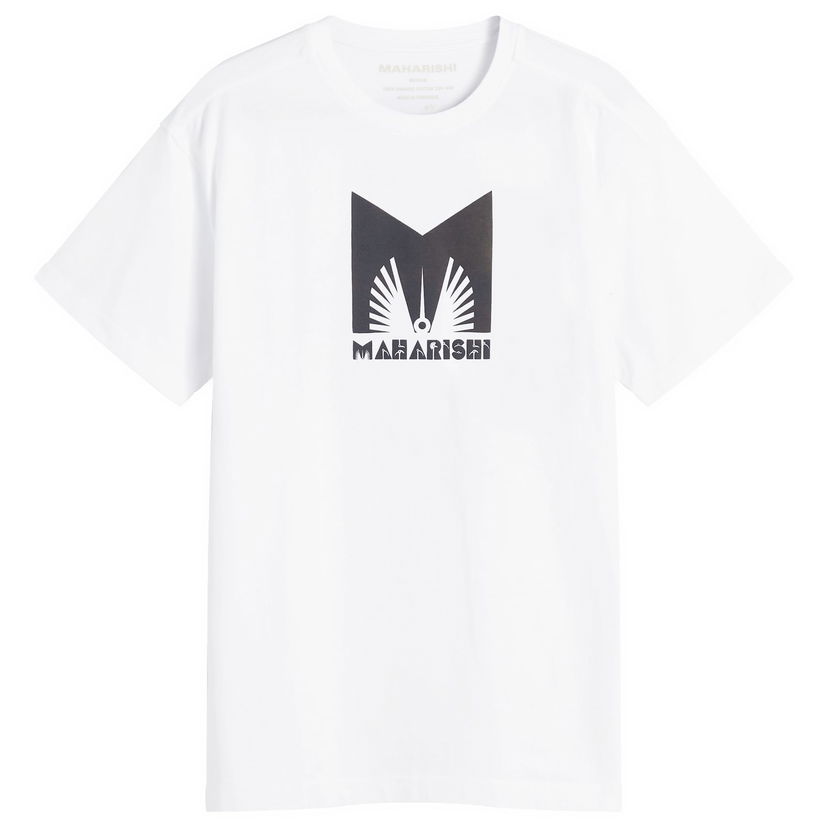 Majica kratkih rukava Maharishi Maharishi Kung Fulery Graphic T-Shirt, Size Large Bijela | 1581-WHT