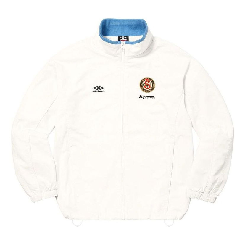 Vjetrovka Supreme Ripstop Track Jacket by Umbro Bijela | SUP-FW23-093