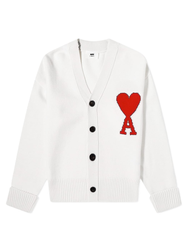Džemper AMI ADC Big Cardigan Bijela | BFUKC002-018-154